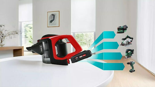 Bosch BBS8214PET Επαναφορτιζόμενη Σκούπα 2 σε 1 Stick & Χειρός 18V Κόκκινη