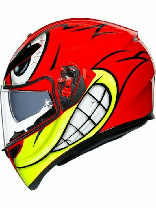 AGV K-3 SV Birdy Motorcycle Helmet Full Face ECE 22.05 1570g with Sun Visor