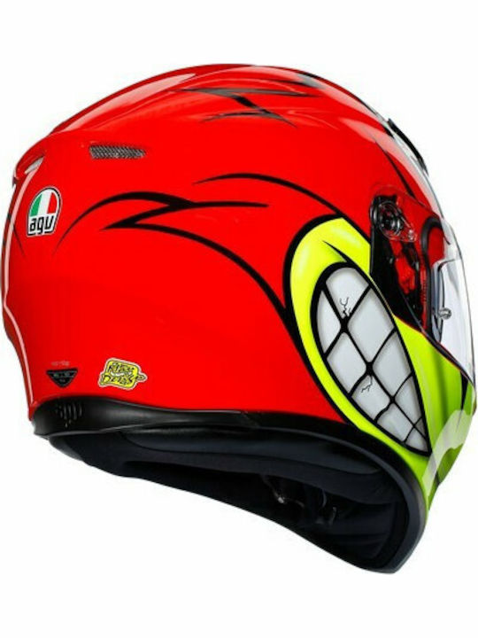 AGV K-3 SV Birdy Motorcycle Helmet Full Face ECE 22.05 1570g with Sun Visor
