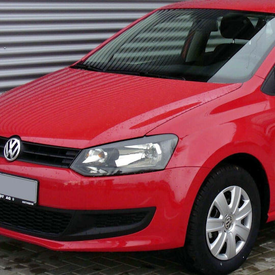 Croatia Cover Σετ Τάσια Αυτοκινήτου VW Polo 6R 4τμχ 14" Ασημί