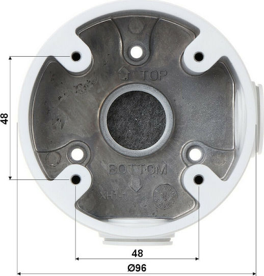 Dahua PFA13A-E Βάση για Κάμερες Συστημάτων CCTV Λευκή Λευκό PFA13A-E