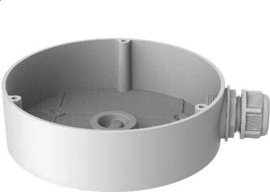 Hikvision DS-1280ZJ-DM55 Suport pentru camere de sisteme CCTV Cutie metalică și cutie de joncțiune pentru camere Dome 155mm White