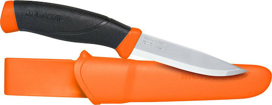 Morakniv Companion (S) Μαχαίρι Hi-Vis Orange σε Θήκη