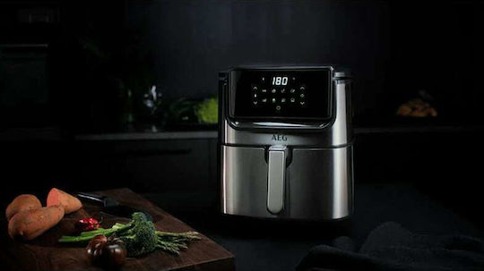 AEG Air Fryer 5.4lt Ασημί AF6-1-6ST