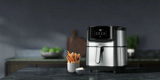 AEG Air Fryer 5.4lt Ασημί AF6-1-6ST