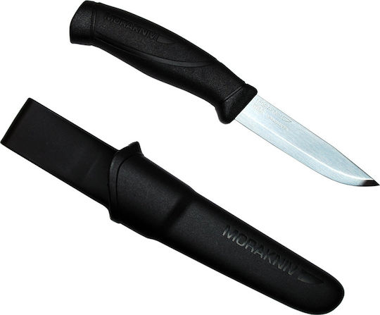 Morakniv Companion Heavy Duty (S) Μαχαίρι Μαύρο σε Θήκη