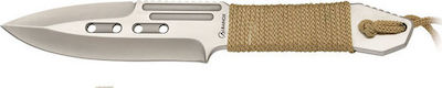 Martinez Albainox Knife Survival Beige with Blade made of Stainless Steel in Sheath