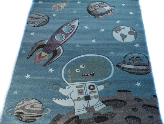 Tzikas Carpets 24219-031 Παιδικό Χαλί Μπλε 160x230cm Πάχους 13mm