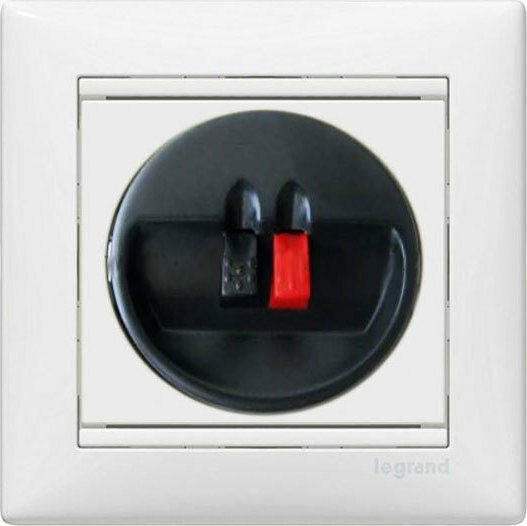 Legrand Valena Front Audio & Video Speakers Socket White 774223