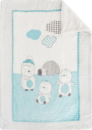 Kikka Boo Babydecken Kinderbett Pingui Family 110x140cm