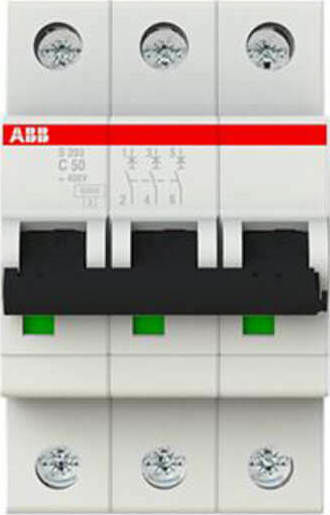 Abb Автоматичен Прекъсвач 50Спецификация Триполюсен AC 24778
