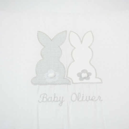 Baby Oliver Set Pentru Pătuț Gri 3 Bucăți