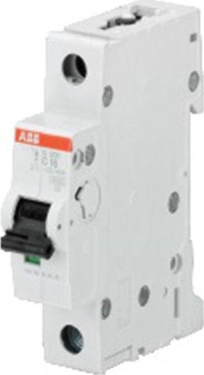 Abb S201-C2 1-Pole Automatic Circuit Breaker 2A 6kA Καμπύλη C 24745