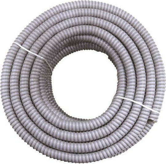 Eurolamp 151-21804 Electrical Conduit with Diameter 16mm made of Plastic 1m Grey 151-21804