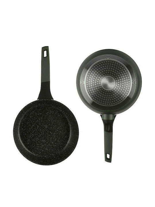 Edenberg Cookware Set of Aluminum with Non-stick Coating Black 15pcs