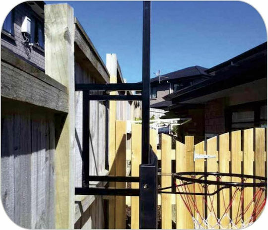 AMILA Μπασκέτα με Ταμπλό 120x80εκ. και Διχτάκι