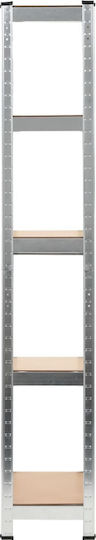 vidaXL Ραφιέρες Dexion Γαλβανιζέ 75x30x172εκ. με 4 Ράφια Συνολικής Αντοχής 1500kg 3τμχ