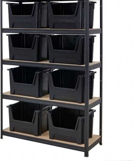 Kovona Futur Plus Dexion Shelf 120x45x180cm With 5 Shelves Total Load Capacity 1250kg