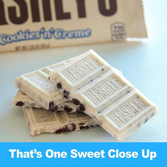 Hershey Σοκολάτα Λευκή Cookies 'n' Creme 43gr