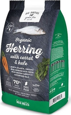 Connoly's Red Mills Go Native Organic 12kg Trockenfutter ohne Getreide für erwachsene Hunde mit Fisch