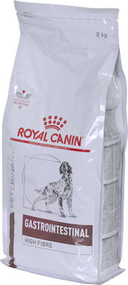 Royal Canin Veterinary Gastrointestinal High Fibre 2kg Ξηρά Τροφή για Ενήλικους Σκύλους με Καλαμπόκι, Πουλερικά και Ρύζι