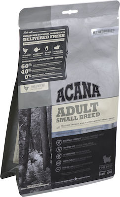 Acana Adult Small Breed 0.34kg Dry Food Grain Free for Adult Dogs of Small Breeds with Chicken and Vegetables