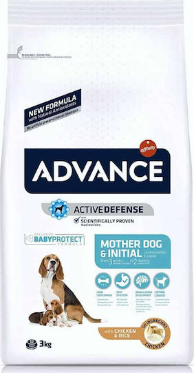 Affinity Mother Dog & Initial 3kg Ξηρά Τροφή για Κουτάβια με Κοτόπουλο και Ρύζι