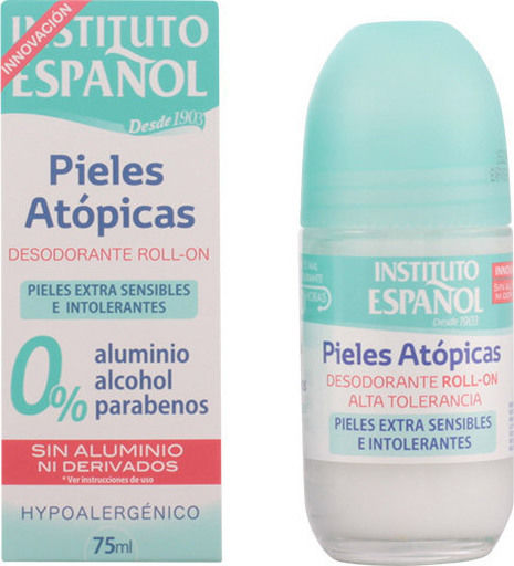 Instituto Espanol Atopic Skin Deodorant Αποσμητικό σε Roll-On Χωρίς Αλουμίνιο 75ml