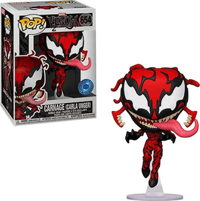 Funko Pop! Marvel: Marvel - Carnage Exclusiv Carla Unger 654 Ediție Specială