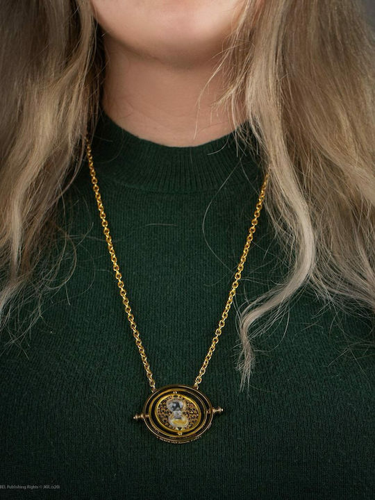 Cinereplicas Harry Potter Time Turner Gold Plated Necklace Cinereplicas Harry Potter Time Turner Gold Plated Necklace