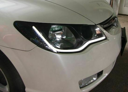 Decorative LED Car Headlight Strip White Color