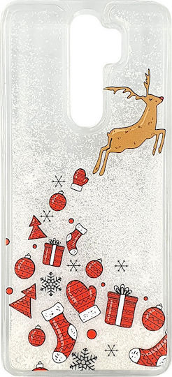 Forcell Winter Back Cover Σιλικόνης Gifts Clear (Redmi Note 8 Pro)