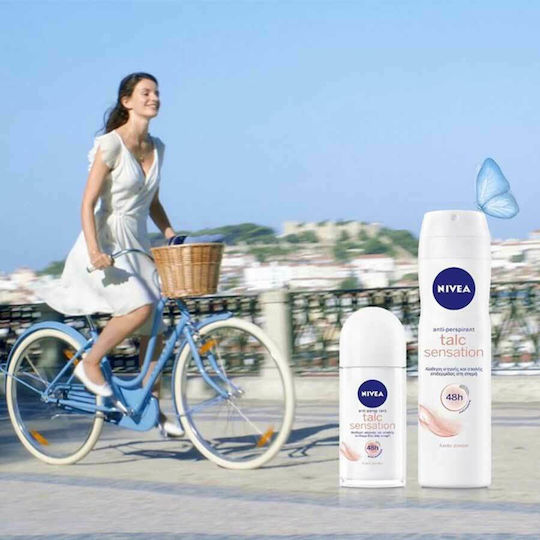 Nivea Talc Sensation Anti-perspirant Deodorant 48h sub formă de Spray 150ml