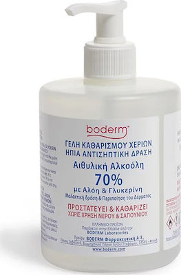 Boderm Hand Cleansing Gel Dezinfectant Gel Pentru mâini cu pompă 500ml Natural