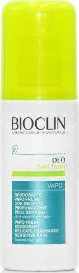 Bioclin Deo 24h Fresh Vapo Sensitive Skin Αποσμητικό 24h σε Spray 100ml
