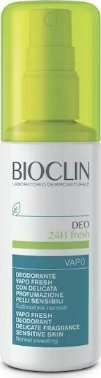 Bioclin Deo 24h Fresh Vapo Sensitive Skin Αποσμητικό 24h σε Spray 100ml