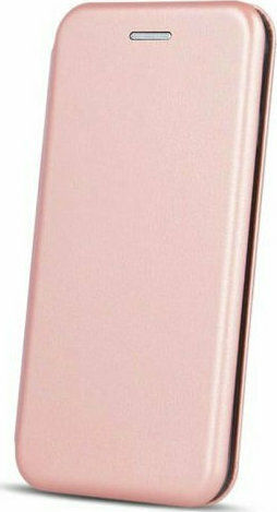 Forcell Book Δερματίνης Ροζ Χρυσό (Huawei P Smart 2019)