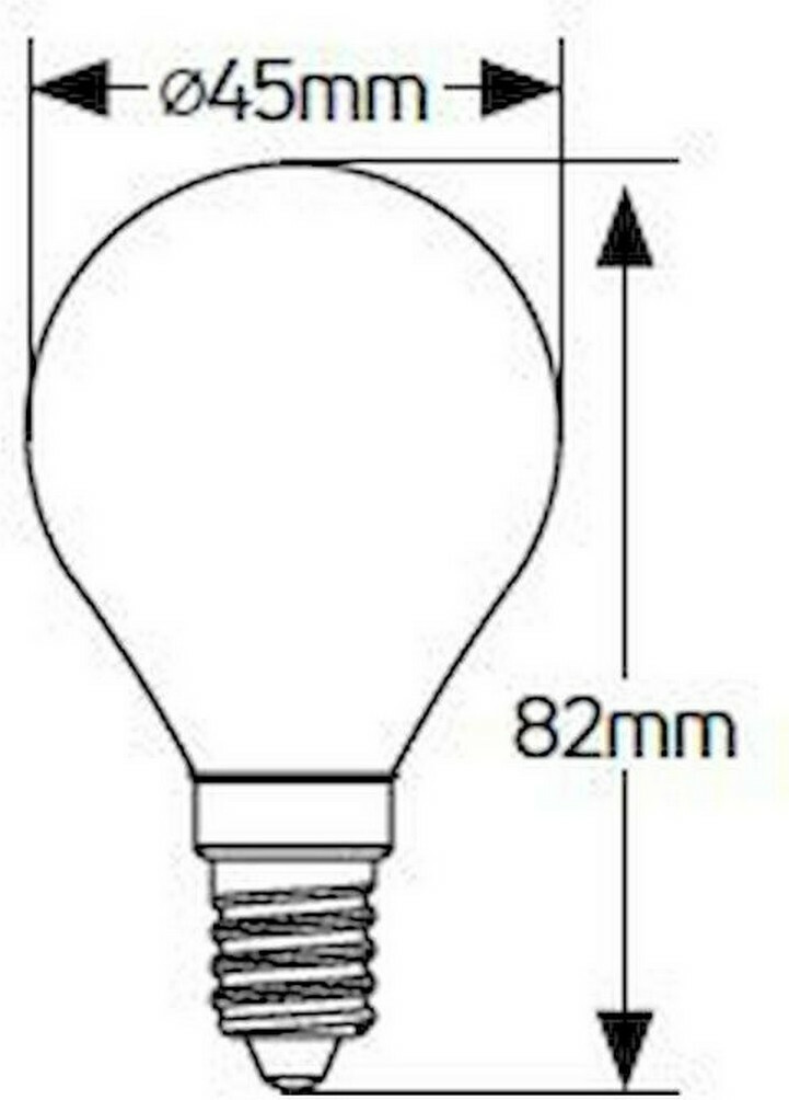 Geyer 4000K Λάμπα LED για Ντουί E14 και Σχήμα G45 Φυσικό Λευκό 470lm LGLCE146S | Skroutz.gr