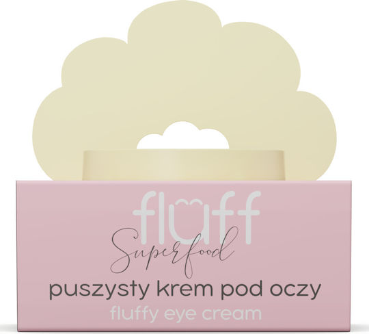 Fluff Fluffy Κρέμα Ματιών για Ενυδάτωση , Μαύροι Κύκλοι & Σακούλες 15ml
