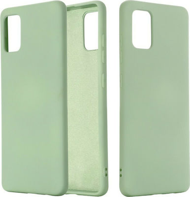 Sonique Liquid Coperta din spate Silicon Verde (Galaxy A71) 46-61492