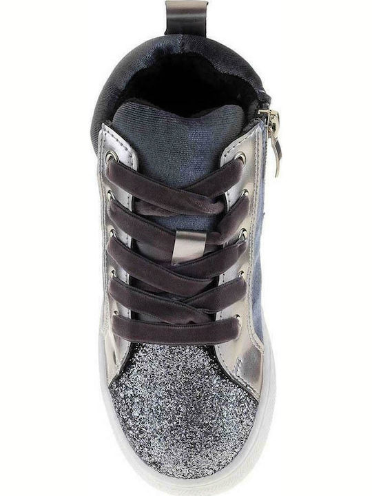 TT12516 Kinder Sneakers Hoch Anatomisch Gray