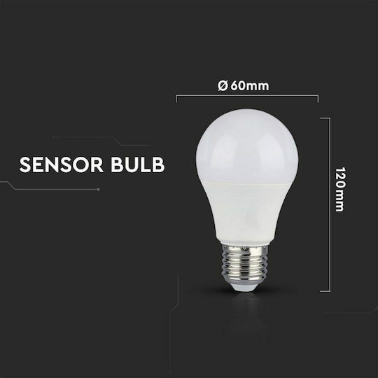 V-TAC VT-2211 LED-Lampe 11W 120mm für Fassung E27 und Form A60 Naturweiß 1055lm