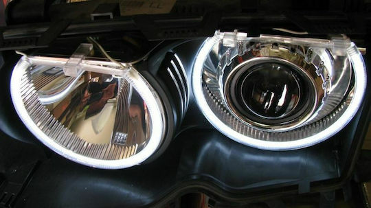 Bi Xenon Στρογγυλοί Προβολείς Αυτοκινήτου BMW E46 11.5cm 2τμχ