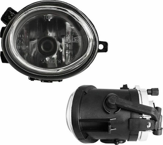 Προβολάκια Φιμέ για BMW E46 / E39 M-Tech Προφυλακτήρα Χρωμίου 2τμχ