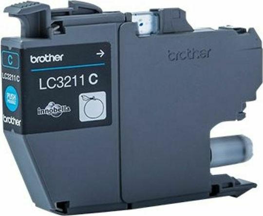 Brother LC-3211 Original InkJet Printer Ink Cyan (LC-3211C)