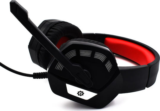 Andowl Q-E6 Über Ohr Gaming-Headset mit Verbindung 3,5mm / USB Schwarz