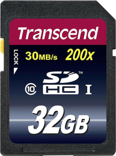 Transcend SDHC 32GB Class 10 High Speed