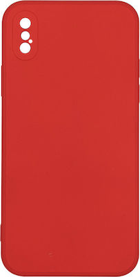 Sonique Liquid Back Cover Silicone Red (iPhone X / Xs) 46-61684