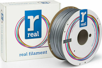 Real Filament PLA Filament pentru imprimante 3D 2.85mm Argint 1kg