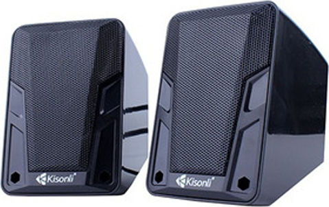 Kisonli A-505 2.0 Speakers 6W Black